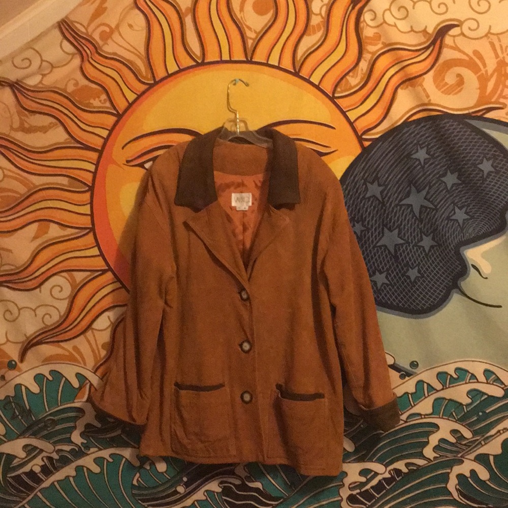 Men’s suede jacket, butter soft MM
